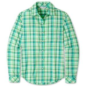 Stio Sidley Shirt in Green Plaid